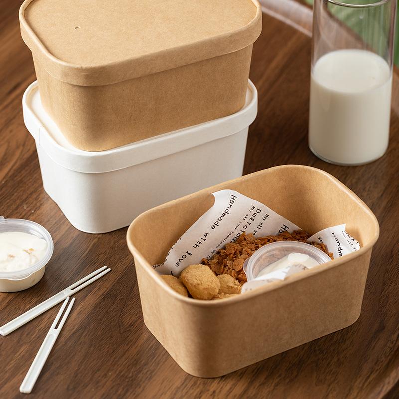 10개입 사각형 일회용 크라프트 종이 도시락 용기, 누 - Meal Prep Bowl 리뷰 및 가격